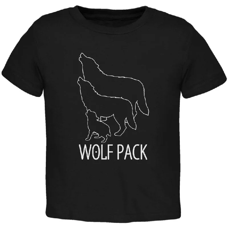 Wolf Pack Family Toddler T ShirtBamboo T-Shirts