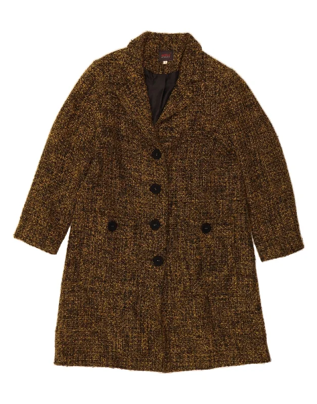 Rainproof OvercoatsAVOCA Womens Overcoat US 4 Small Brown Polyester