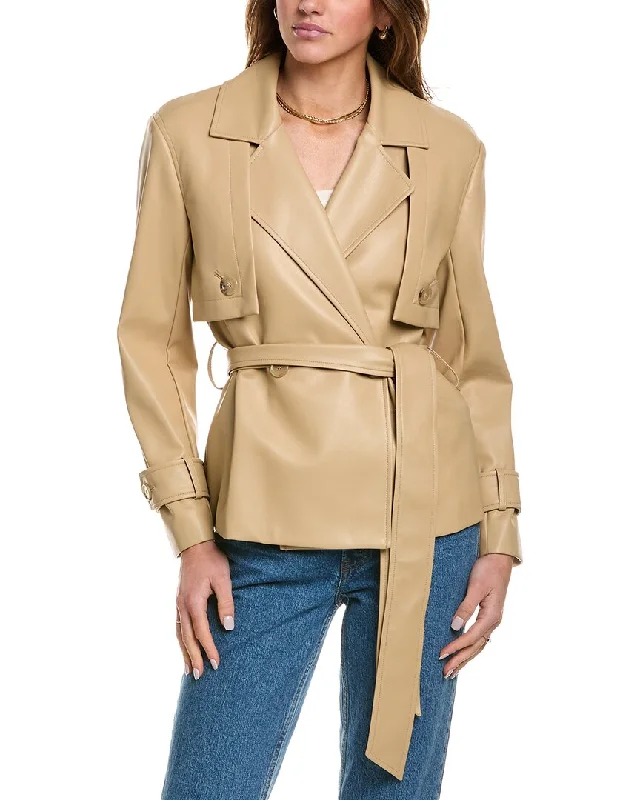 Anne Klein Belted Trench Jacket