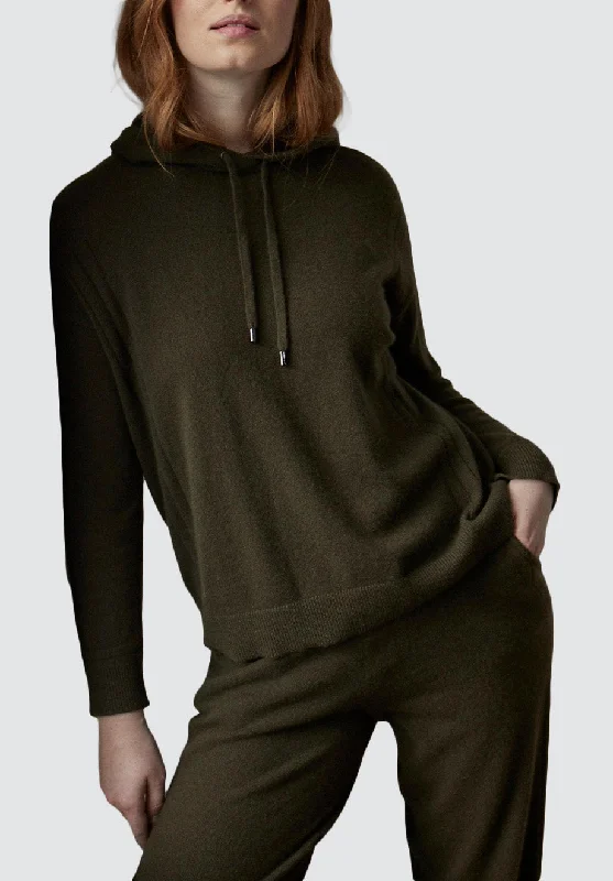 Limited Edition HoodiesCashmere Hoody | Khaki/Ballet