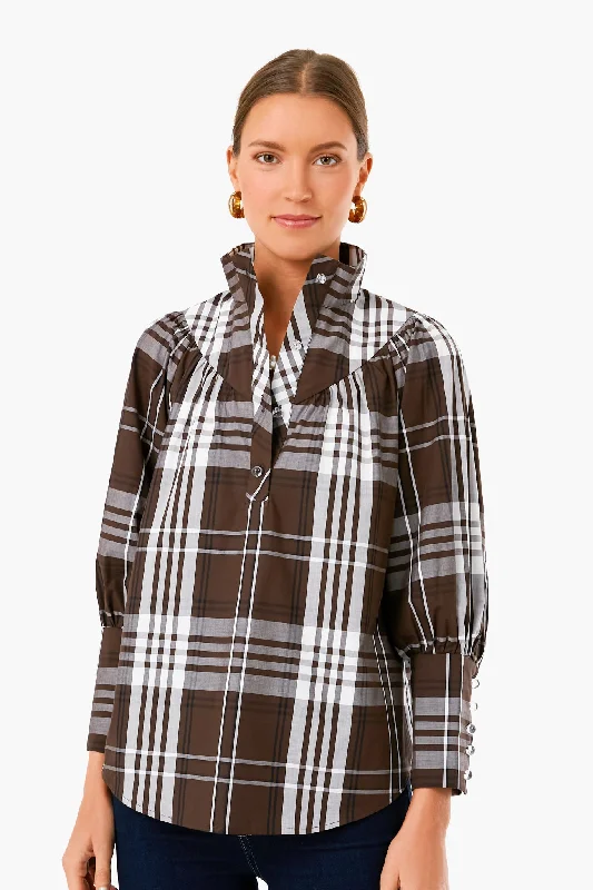 Cedar Check Corrigan BlouseSleep Shirts