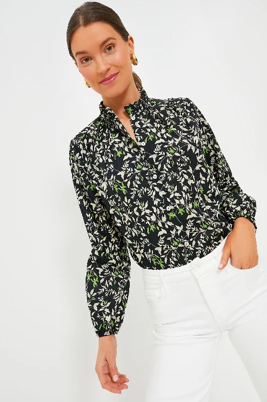 Verdant Iris Avalon BlouseButton-Up Shirts