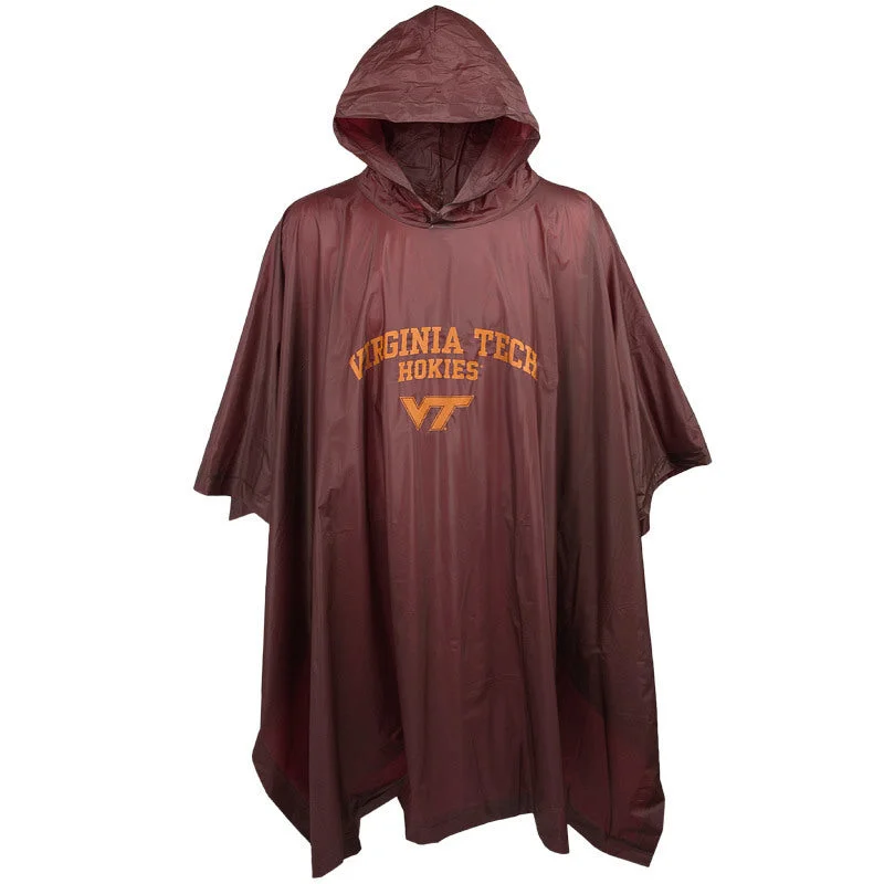 Linen Blend SweatshirtsVirginia Tech Mediumweight Billboard Hooded Rain Poncho