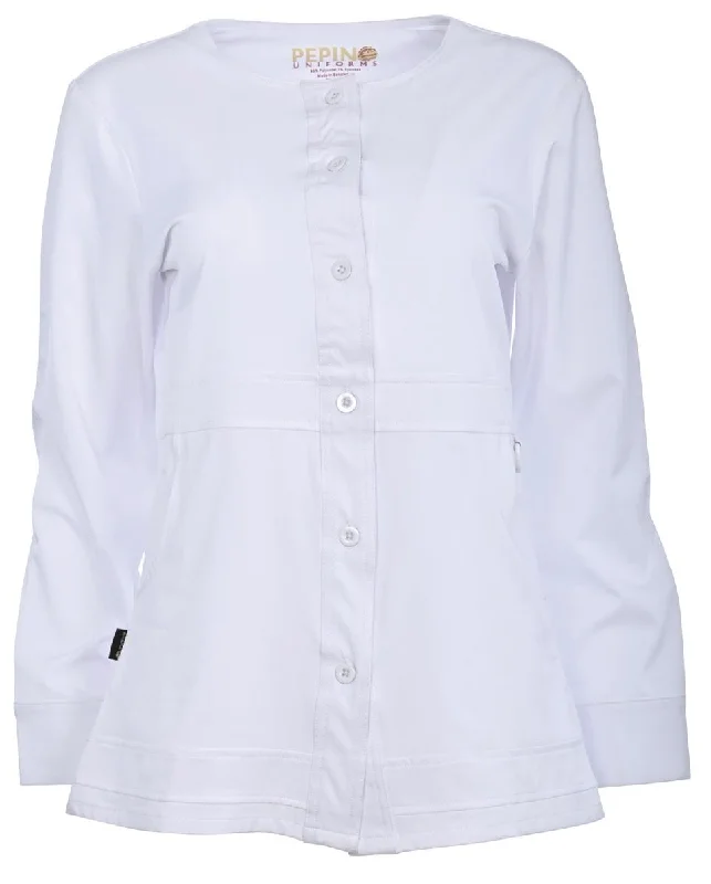 Pepino Uniforms Button Front Scrub JacketFestival Jackets