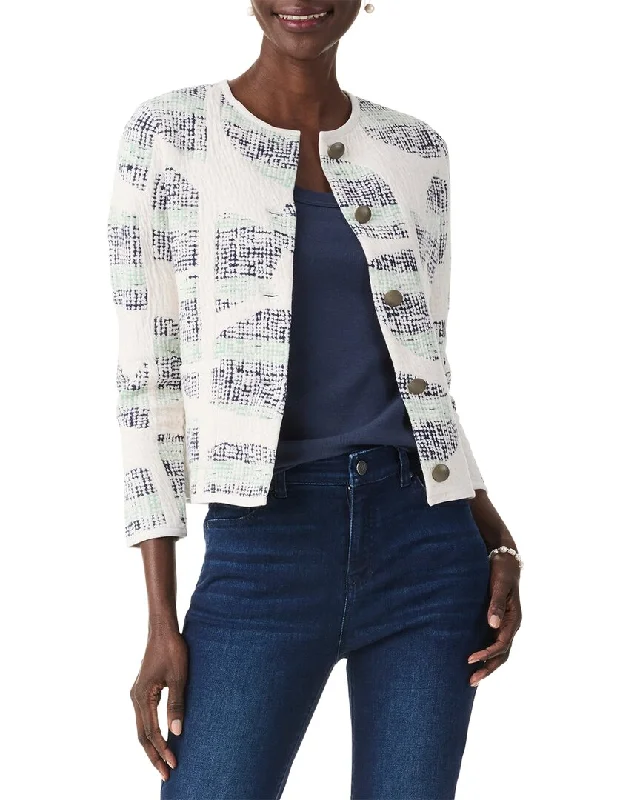 Nic+Zoe Circle Sequence Knit JacketSki Jackets