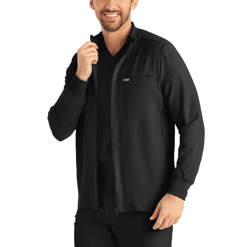 LJ703 - Men's 3-POCKET SCRUB JACKETCashmere Jackets