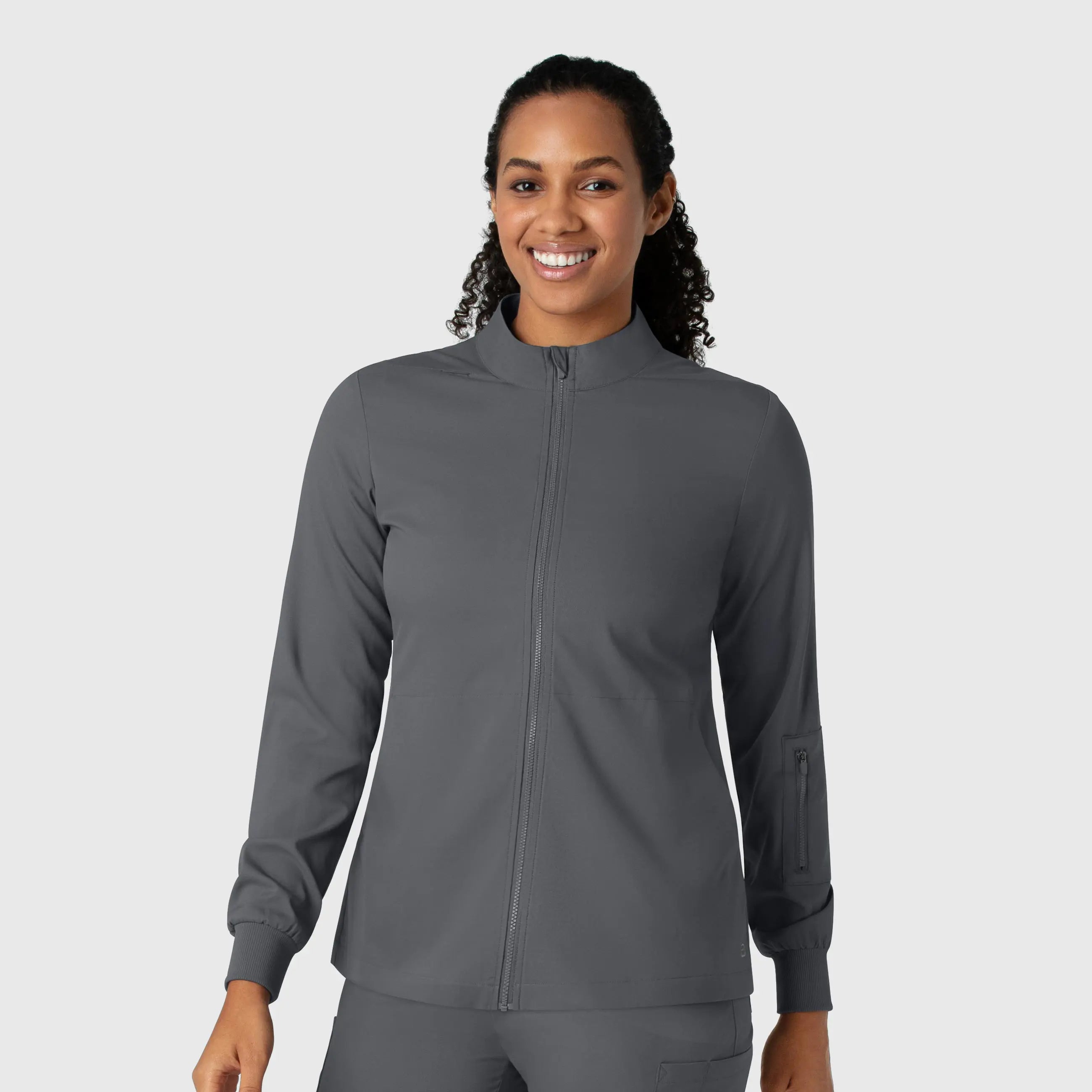 Wink Women's Warm Up Jacket - PewterWinter Jackets