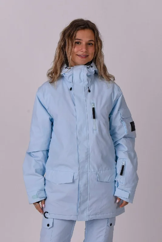 Yeh Girl Ski & Snowboard Jacket - Ice BlueWaterproof Jackets