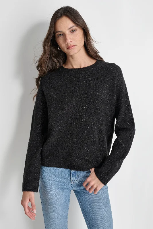 Work Knit TopsLUREX RAGLAN SLEEVE SWEATER