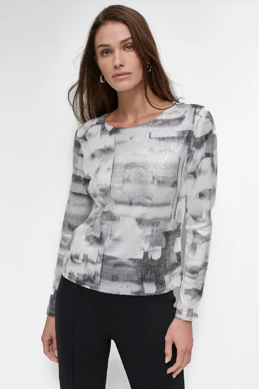 Fall Knit TopsALL OVER SEQUIN TOP